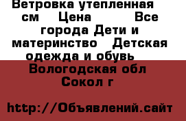 Ветровка утепленная 128см  › Цена ­ 300 - Все города Дети и материнство » Детская одежда и обувь   . Вологодская обл.,Сокол г.